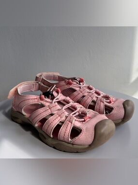 Eddie Bauer Water Sandals/ Rubber Toe. Pink. Youth Sz 1